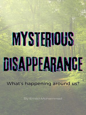 cover image of Mysterious Disappearance